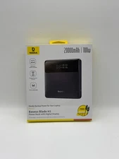 Baseus Blade H1 Power Bank 20000mAh USB-C 100W Black New In Box