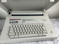 Smith Corona 250 DLE Corona Electric Typewriter Model 5A With Cover Tested Works thumbnail