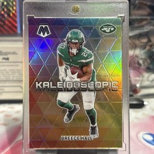 2024 Mosaic Football Breece Hall Kaleidoscope SSP Case Hit Jets Iowa State NFL