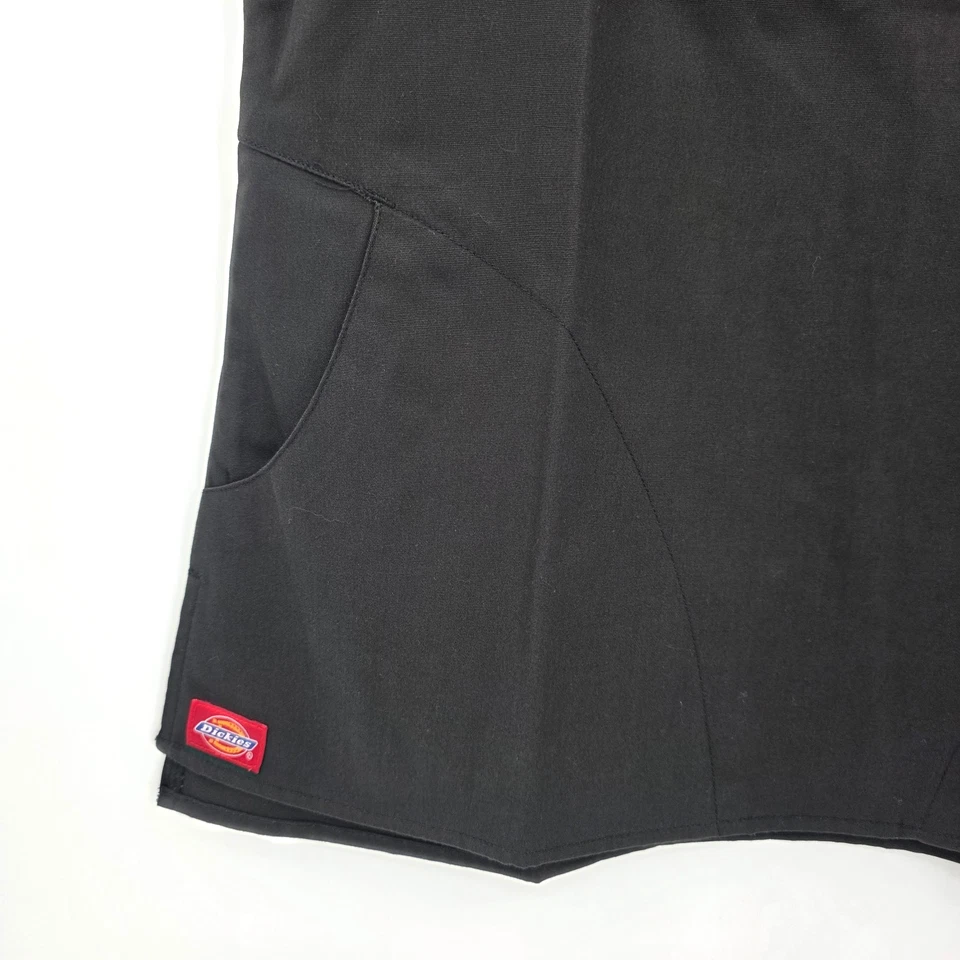 NWT Dickies Women's S The Hip Flip Collection Scrub V Neck Contrast Trim Top - Image 2 of 4