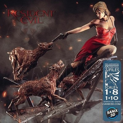 Alice fan art figure (Resident Evil)