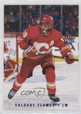 2021-22 Upper Deck Fleer Ultra Blue Foil 195/399 Matthew Tkachuk #20 0l2