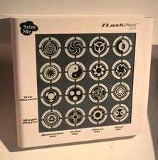 Flash Pad 2.0 Touch N Go Game White 5 Games Single and Two Player TESTED WORKS