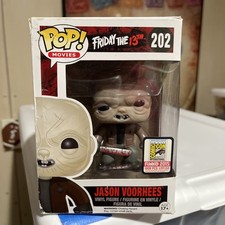 Jason Voorhees Unmasked Funko Pop Movies 202 Comic Con 2015 SDCC 1008 Exclusive
