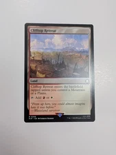 MTG - Clifftop Retreat - Fallout (PIP) NM/M Condition