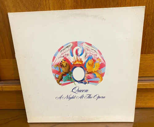 Queen Night At The Opera Bohemian vinyl record 1st 1975 Ultrasonic VG++/EX