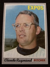 1970 Topps 268 Claude Raymond Montréal Expos