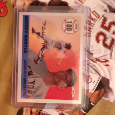 Topps Chrome Mickey Mantle Home Run History MHRR180 Refractor 369/500