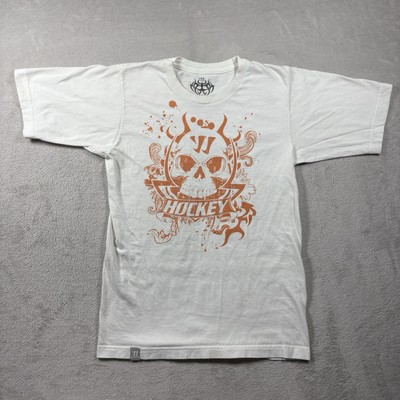 Vintage Warrior Tapout American Arrogant T Shirt Men's Small White Y2K #3379
