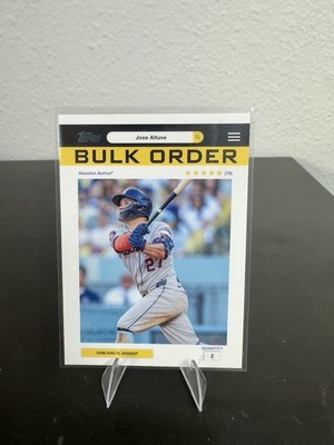 Jose Altuve - 2026 Topps Bulk Order Insert Houston Astros #BO-10