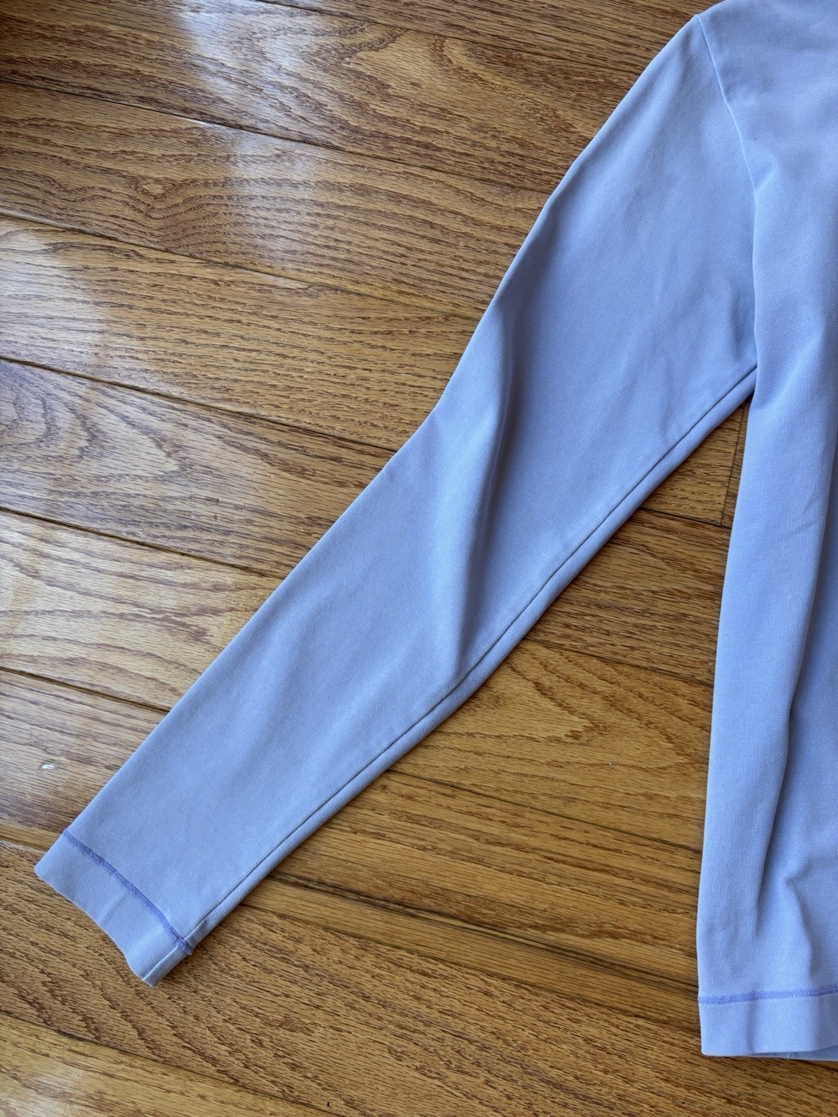 Vintage Patagonia Long Sleeve Base Liner Warm Shirt Baby Blue Women’s S thumbnail 3