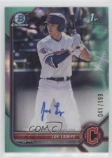 2022 Bowman Draft Chrome Pick Aqua Lava Refractor 41/199 Joe Lampe Auto 5h0