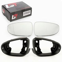 2X Spiegelglas Blendring Set Links Rechts Beheizbar Elektrisch FüR Vw Touran 1T3