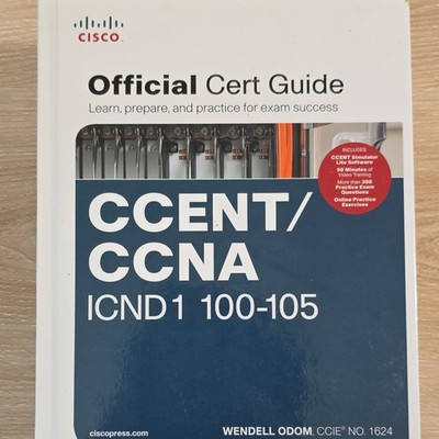 Cisco Press Official Cert Guide CCENT/CCNA ICND1 100-105 Odom PB+DVD 2016