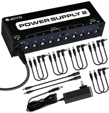 JOYO Guitar Pedal Power Supply DC 18V Pedal Power Adapter 10 Ports 9V 12V 18V