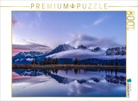 Calvendo Puzzle A Dramatic Sunset Over The Reservoir | 1000 Pieces, Finished Siz