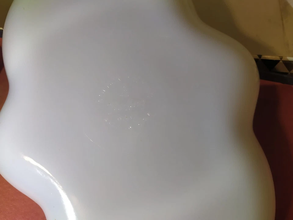 Opalglas Servierplatte Anchor Hocking Corp. OHIO Fire King Ware USA Wohnkultur - Bild 2 von 4