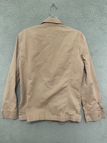 J. Crew Classic Women’s Size 4 Twill Chino Jacket Beige Adult Cotton - Picture 4 of 6