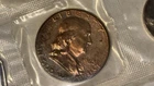 1962 Gem Proof Franklin Half Dollar 90% Silver - Nicely Toned