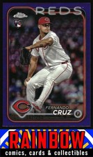 2024 Topps Chrome Update #USC131 Fernando Cruz Cincinnati Reds