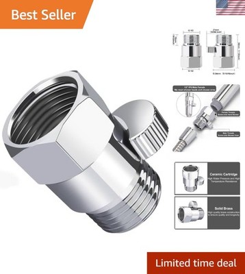 Standard 1/2 Inch Brass Shower Flow Control Valve - Smooth Operation Guaranteed