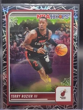 2023-24 Panini Haunted Hoops Terry Rozier Holo Spider Web Parallel SSP #150