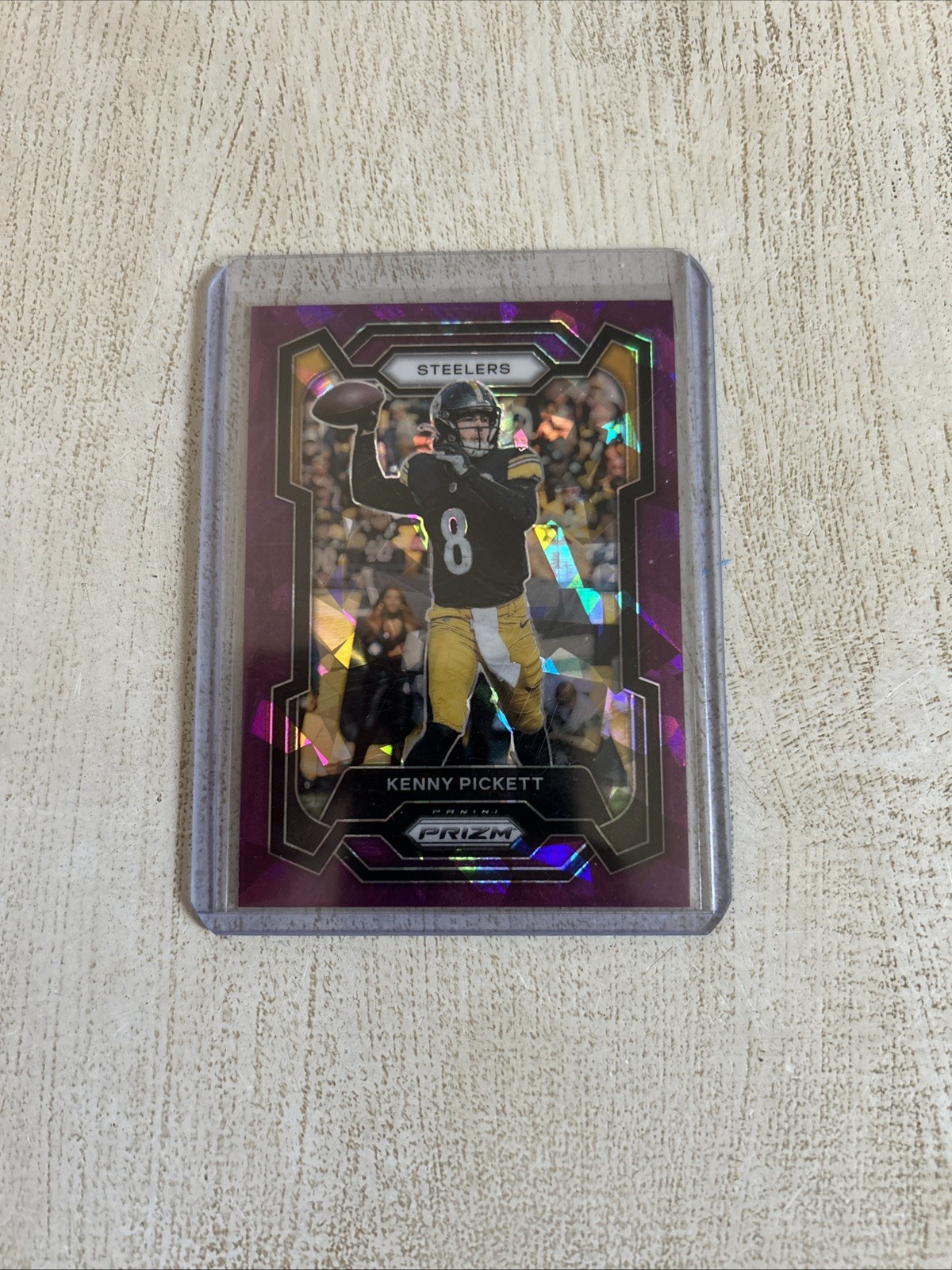 2023 Panini Prizm - Kenny Pickett #249 Purple Ice Prizm /225