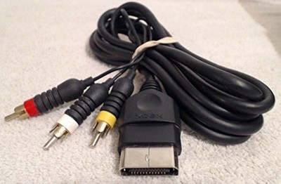 Microsoft OEM Original Xbox Standard AV Cable Very Good Xbox Original 1Z