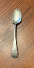LUNT Sterling Silver Iced Tea Spoon 7  3/8" 1.2oz/34g  Monogram Vintage/Antique