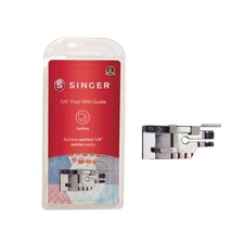 SINGER | 1/4" Presser Foot with Guide - Sewing Made Easy