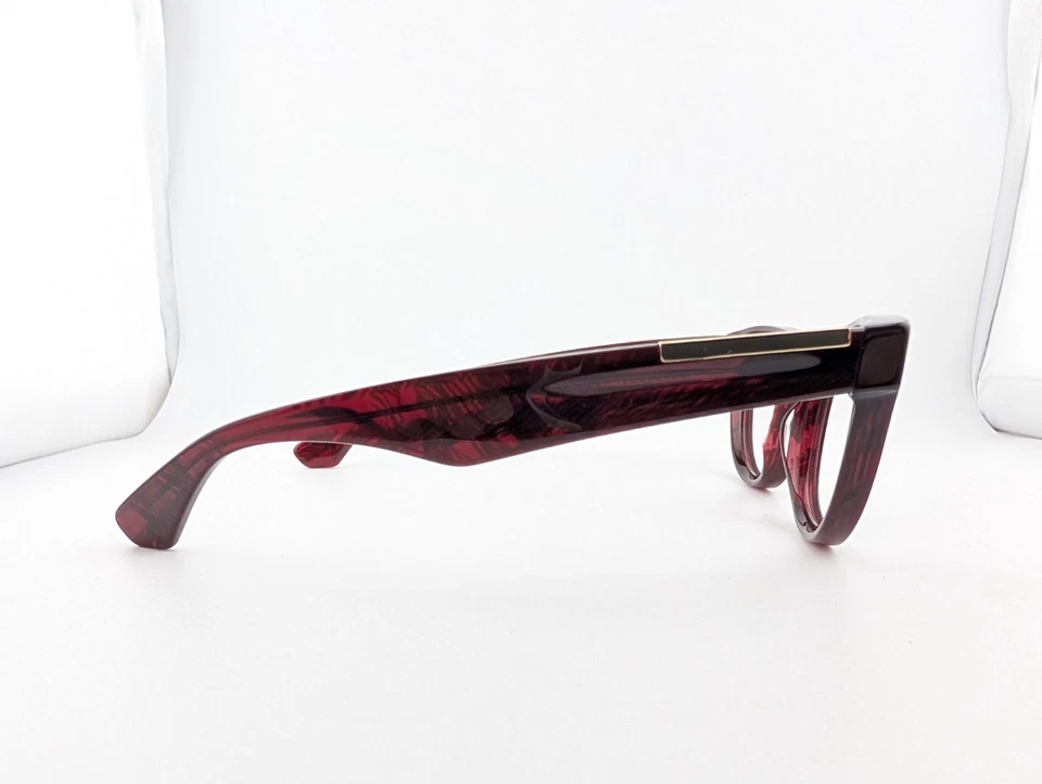 Burberry Eyeglasses Frames Only, B 2406-U 4115, 52-18-140, Red/brown, Italy - Изображение 3 из 4