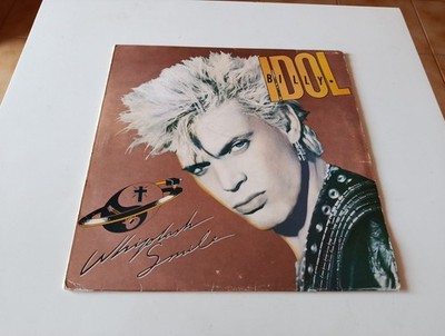 Billy Idol Whiplash Smile LP Italy 1986