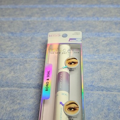 KISS Falscara Bond & Seal Temporary Eyelash Adhesive Clear Liquid 0.15oz
