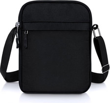 Borsello Uomo Tracolla Piccolo Borsa a Tracolla Casual Borsa a Spalla Da Uomo Gr