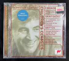 Leonard Berstein Childrens Classics Prokofiev Saint-Saens Britten CD 1998 Sealed