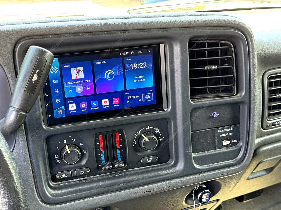 For 2003-2007 Chevrolet Tahoe Suburban Car Radio GPS Fit for CarPlay Android 15 - Image 2 of 4