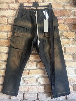 Rick Owens Drkshdw Creatch Cargo Cropped Drawstring   Gr. S   Neu mit Etikett 
