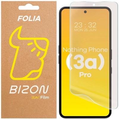 Matte Folie für Nothing Phone (3a) Pro Bizon Schutzfolie Displayschutzfolie