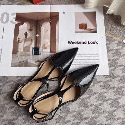 chinese dress ladies Edith Leather Heeled Sandals main image 1