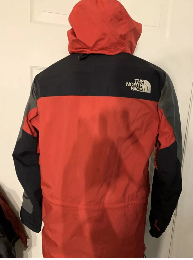 Vintage The North Face GORE TEX 90's Red Men's Jacket, Medium Mountain  Parka M