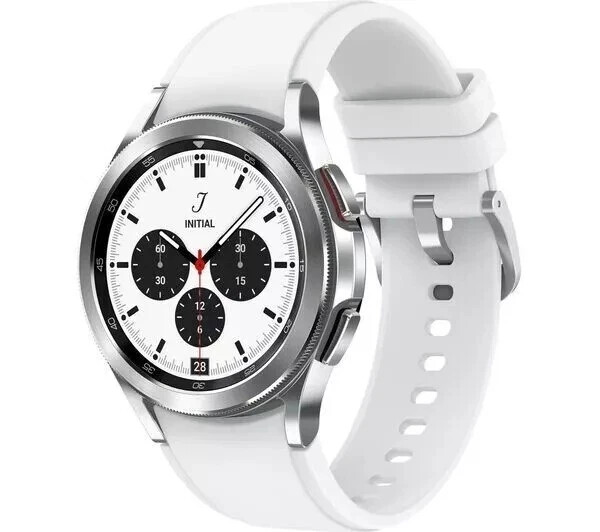 Samsung Galaxy Watch4 Classic 42mm SM-R880 Bluetooth Smartwatch SS Silver