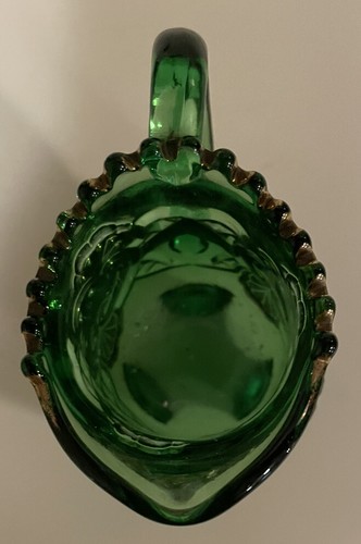 EAPG Green and gold riverside Croesus creamer - Picture 4 of 7