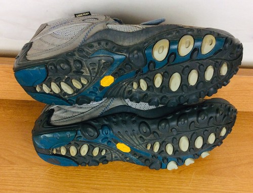 Merrell Gray Sport Trail Hiking Shoes Women’s Size 8 Vibram Gore-Tex - Picture 7 of 7