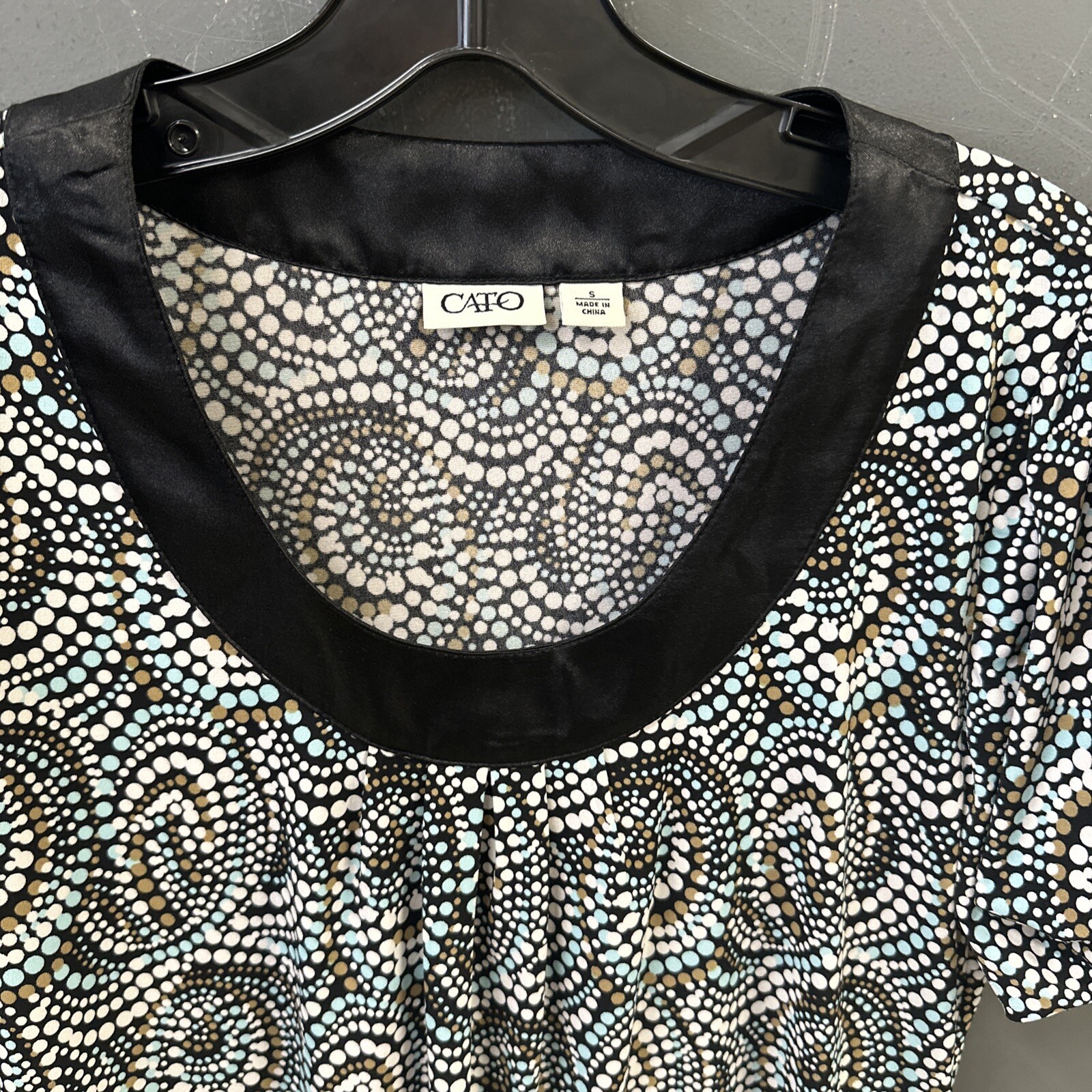 Women’s CATO Circle Retro Pattern Polyester Class… - image 3