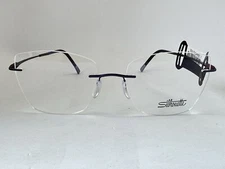 NEW Silhouette Purist 5561 LE Vigorous Berry 56.17.140 Eyeglasses Frames