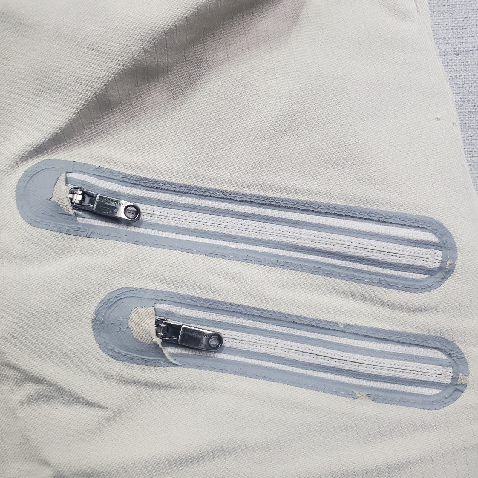 Lululemon Commuter Beige Cargo Shorts Mens Sz 38 Stre… Gem