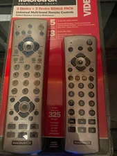 Magnavox Smart Very Smart Universal Multiband Remote Controls 2 Pack Brand NEW