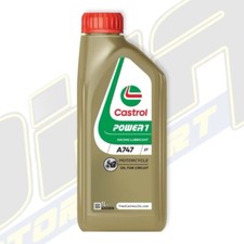 Castrol Power1 A747 Racing Race 2 Stroke Motorcycle Motorbike Engine Oil 2T - 1L