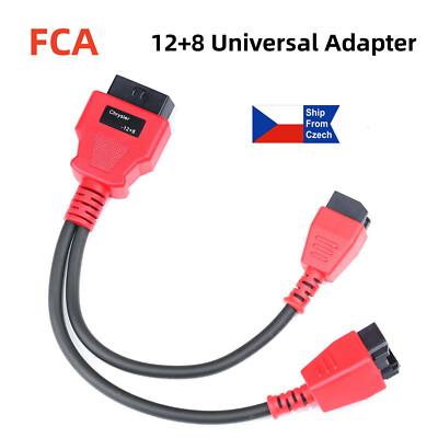 FCA 12+8 Universal OBD2 Diagnostic Adapter Cable Fit For Chrysler