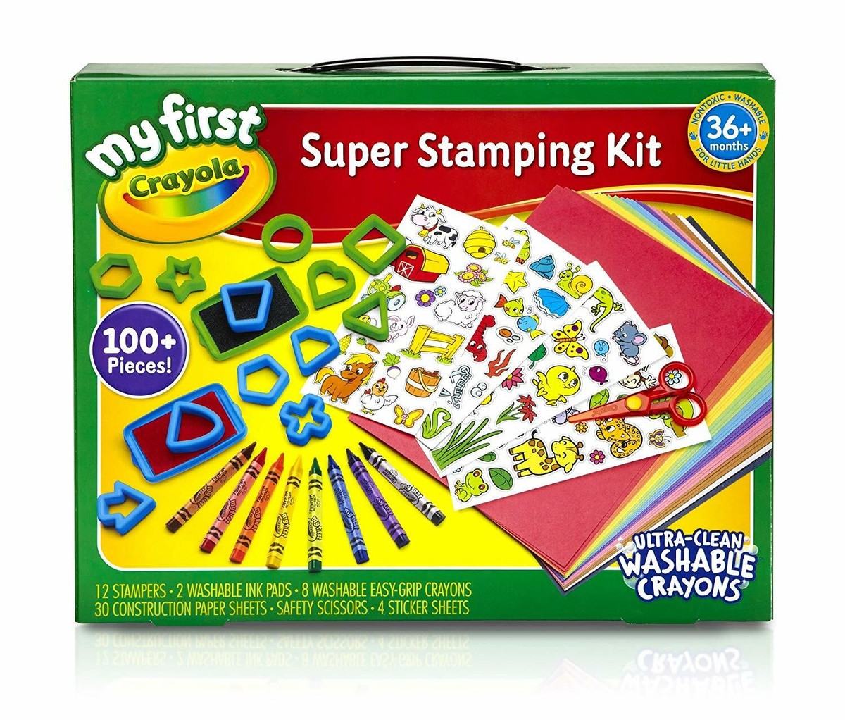 Crayola My First Super Stamping Kit Activity 100+ Pieces